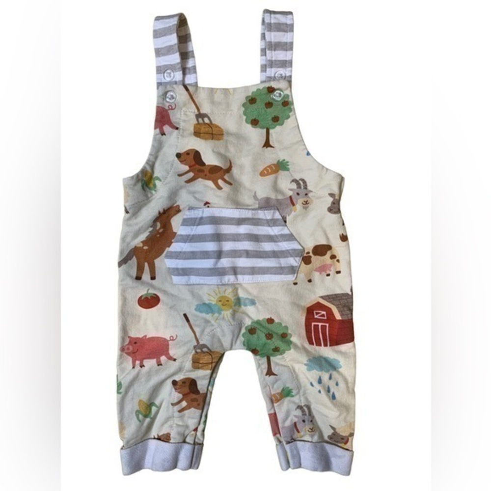 Peppy Mini Farm Animal Overall 1 Piece‎ No Size Tag